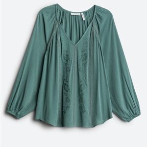 LUQ Brighton Embroidered Top